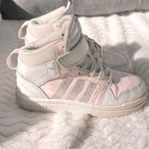Adidas‎ Mid Sneaker Pink/White Girls us13
